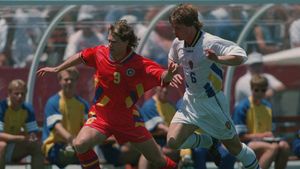 31 de ani de la memorabilul România - Suedia de la World Cup 1994! Ionuț Lupescu s-a abținut, însă Florin Răducioiu s-a închis în baie și a plâns toată noaptea: „Mă răscolesc amintirile”. EXCLUSIV