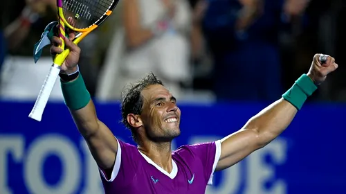 Rafael Nadal, din nou fenomenal! „Matadorul” l-a învins pe Daniil Medvedev pentru a doua oară în 2022 și s-a calificat în finală la Acapulco | VIDEO