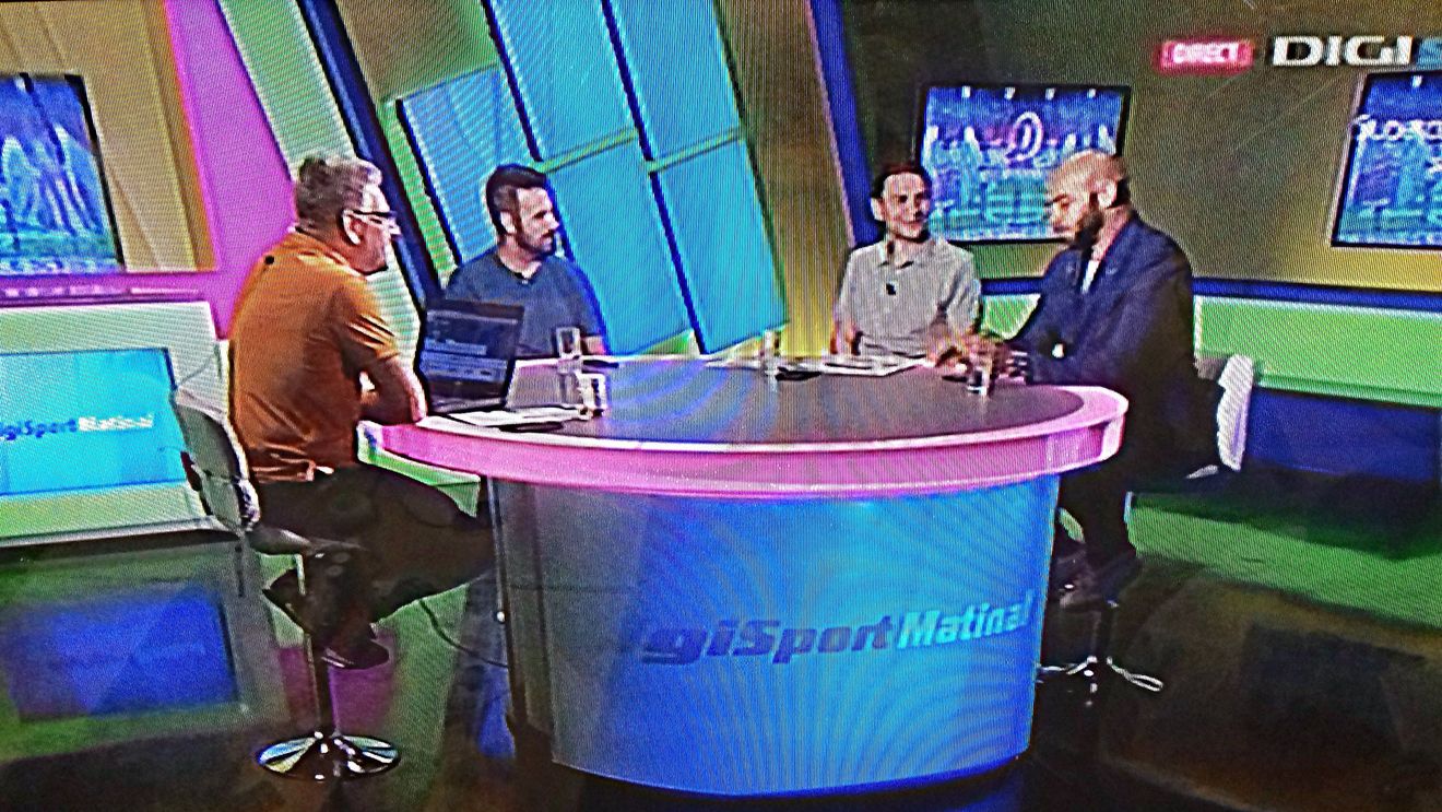 Eroare de recepție în emisiune la DigiSport. :) Ce s-a înțeles în platou când Ștefan Beldie a vrut să-l laude pe Mihai Stoichiță: "E umblat... Stați, am spus..."