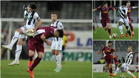 Au vrut răzbunare pentru eliminarea din Cupa României, dar au evoluat slab, în 10 oameni și au primit gol pe final de meci. Universitatea Cluj câștigă trei puncte mari în fața rivalei. "U" - CFR Cluj 1-0