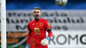 Răzvan Pleșca, după revenirea în poarta lui Gaz Metan: „Mereu mi s-a spus că eu sunt talismanul echipei”. Reacția „eroului” din meciul cu Viitorul, Ondrej Baco