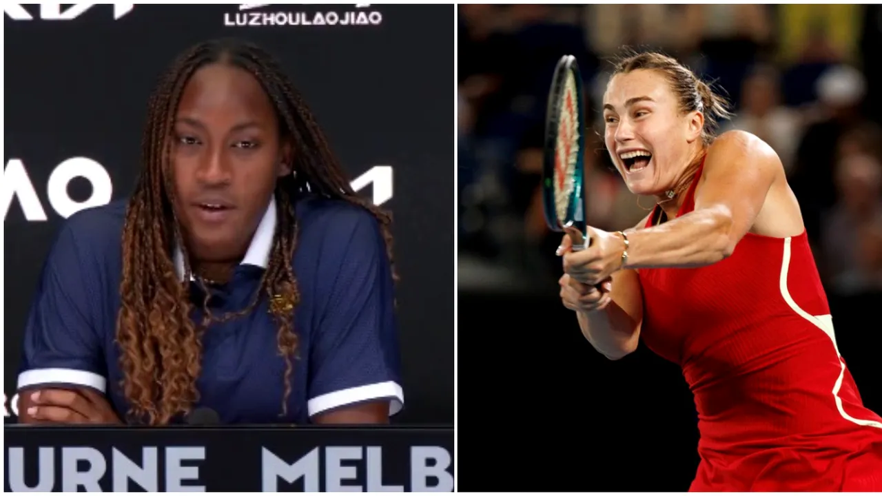 Controversă uriașă la Australian Open! Ce a răspuns Coco Gauff când a fost întrebată despre urletele Arynei Sabalenka din timpul semifinalei: „Nu pot să spun