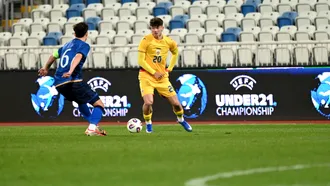 România U21 continuă cursa pentru calificarea la EURO după victoria cu Kosovo U21! Jucătorii din Liga 2 s-au bucurat din tribune