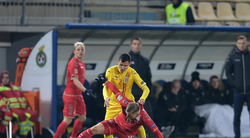 Dică primește o nouă lovitură în plex: Romario Benzar s-a accidentat după meciul din Liga Națiunilor | UPDATE Nu face deplasarea în Muntenegru. 