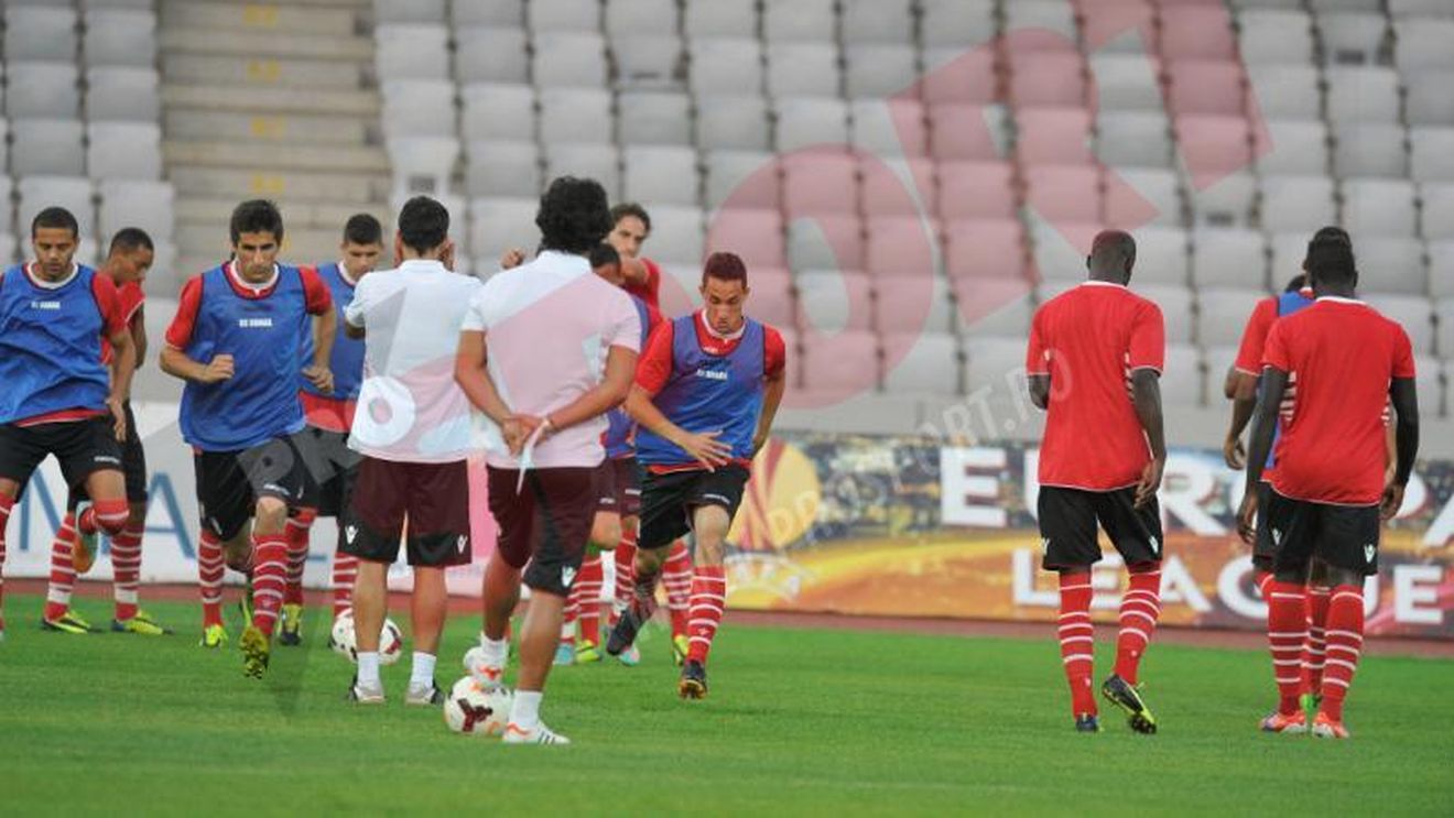 FOTO: Braga, precaută înaintea partidei de pe Cluj Arena. "Anul trecut am pierdut de două ori în România"
