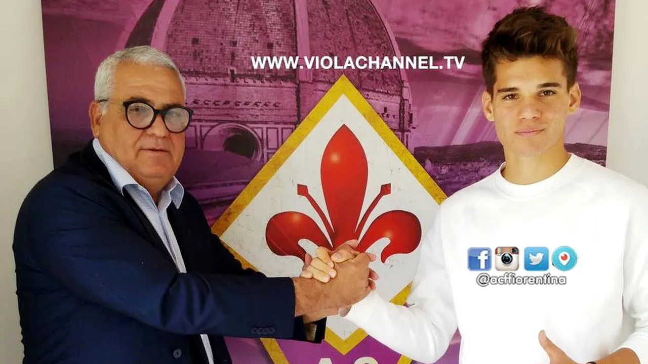 VIDEO | Ianis Hagi face spectacol la Fiorentina. Puștiul de 17 ani a marcat 