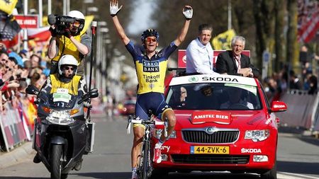 Joc perfect pentru Kreuziger! Cehul s-a impus în Amstel Gold Race în fața marilor favoriți