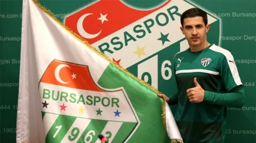 Bogdan Stancu a marcat din nou pentru Bursaspor. VIDEO | Gol frumos înscris de atacantul român