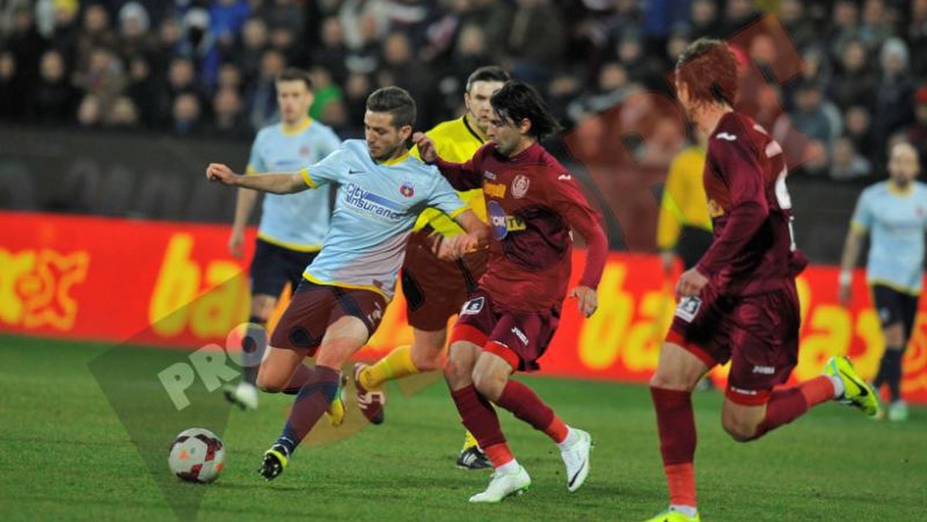 Chipciu deschide drumul spre titlu. "Golul a fost un sfert al meu, trei sferturi al lui Keșeru". Stelistul îi acuză pe clujeni de antijoc