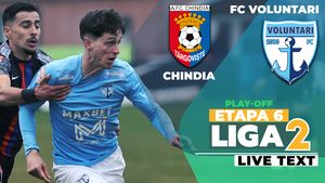 FC Voluntari câștigă returul cu Chindia și reaprinde lupta pentru promovarea directă! Mihai Roman, eroul ilfovenilor la Târgoviște