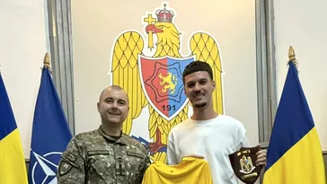 Cum a ajuns Dennis Man să primească placheta aniversară 195 de ani de Tradiții în luptă a Batalionului 191 Infanterie „Colonel Nicolae Golescu”