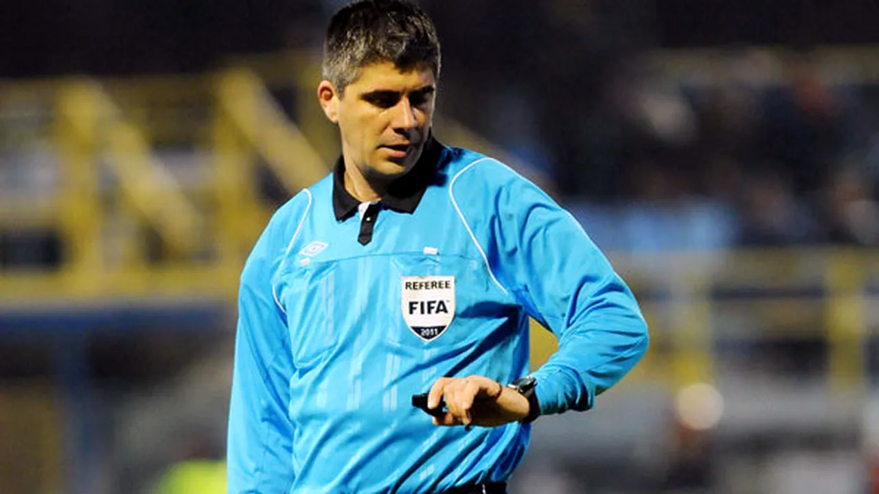 Alexandru Deaconu arbitrează meciul Oțelul - Rapid, din Liga I!** Vezi toată brigada!