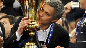 Mourinho: "Primul vis a devenit realitate! Inter e echipa momentului"