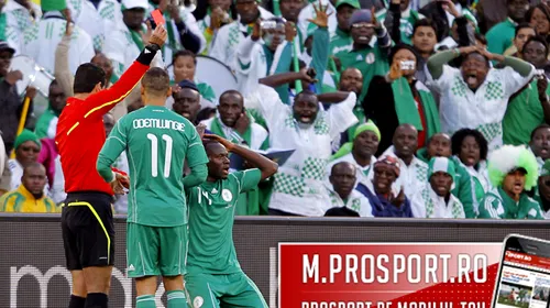 Nigeria, ȘTEARSĂ‚ de pe harta FIFA! „Fotbalul ne unea ca țară!”