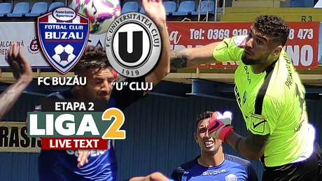 N-a impresionat, dar a luat toate punctele! ”U” Cluj câștigă și cu FC Buzău, cu un gol marcat în debutul meciului