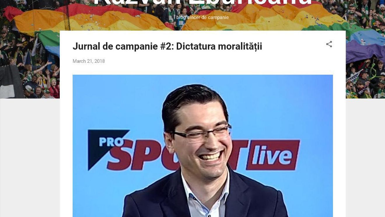 Un site neasumat îl asociază pe Burleanu cu comunitatea gay: campania pentru FRF se transformă în carnavalul vidanjorilor | UPDATE Ionuț Lupescu: "Echipa mea nu are nici cea mai mică legătură"