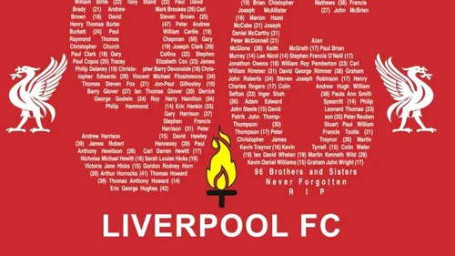 JUSTICE FOR THE 96 | S-a început urmărirea penală a cinci foști polițiști pentru tragedia de pe Hillsborough