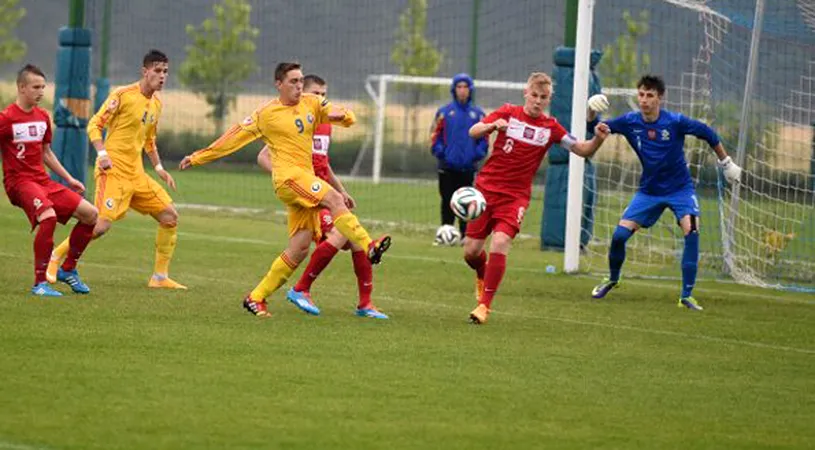 României U16 a remizat în primul amical cu Polonia.** Golul 