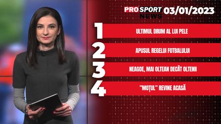 ProSport News | Imagini sfâșietoare de la înmormântarea lui Pele! Brazilia și-a luat adio de la Rege. Cele mai importante știri ale zilei | VIDEO