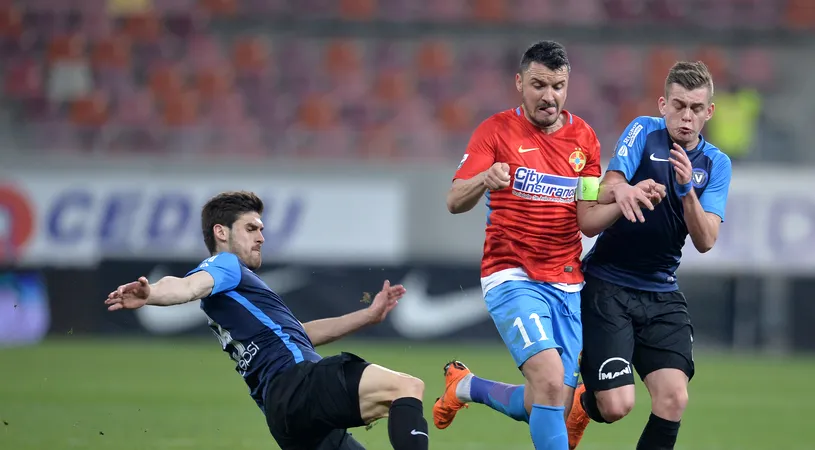 LIVE BLOG | Viitorul - FCSB. Vicecampioana a revenit după ce a fost condusă cu 2-0. Budescu a transformat superb o lovitură liberă. Hagi, reacție dură la adresa arbitrilor: 