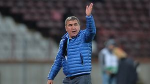 "Vedetele" Viitorului au fost coborâte cu picioarele pe pământ de Hagi. "Regele", negru de supărare după înfrângerea cu Astra: "Nu știu dacă mai au chef de fotbal. Sunt în play-off"