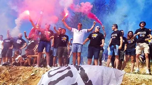 CSA Steaua a câștigat meciul amical cu naționala Under 17. FOTO | Peluza Sud a făcut spectacol la Cheile Grădiștei