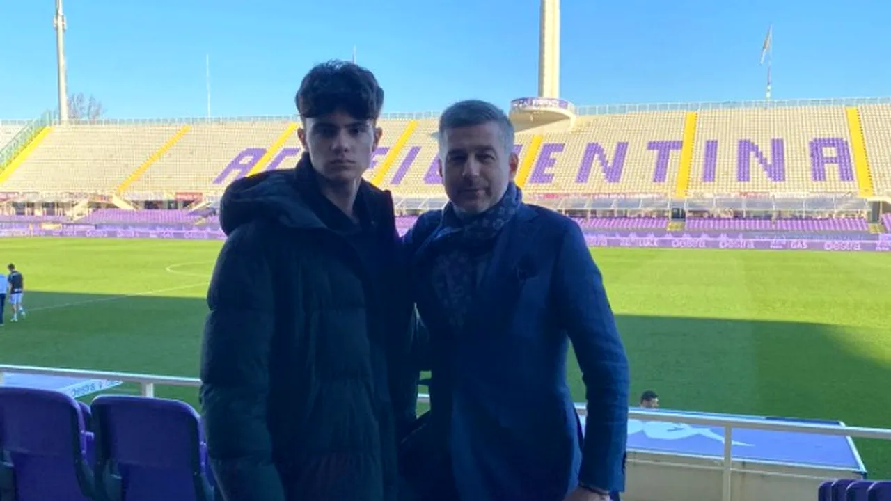 Un tânăr jucător arădean, pe urmele lui Adi Mutu la Fiorentina! Cine este Alex Adamcsik, noul puști-minune al fotbalului românesc