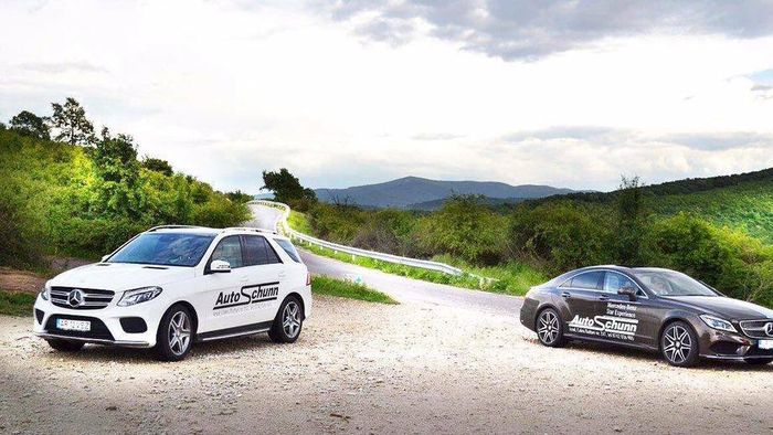 Mercedes și-a prezentat vedetele în satul arădean Șiria 