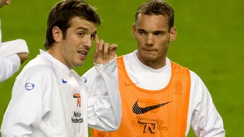 Sneijder: „Van der Vaart vrea să vină la Real Madrid”