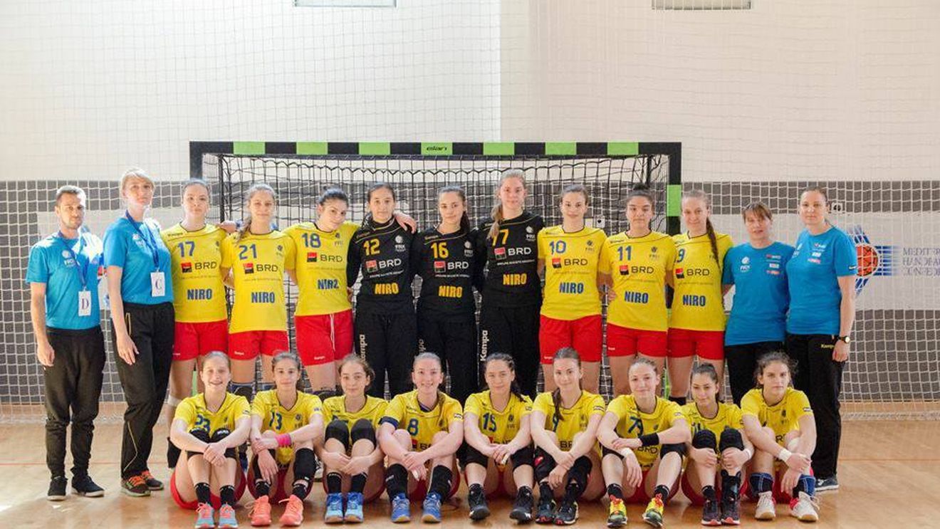 Primul examen veritabil pentru echipa de cadete a României s-a terminat cu o finală! Naționala U16 a terminat pe locul 2 la Campionatul Mediteranean