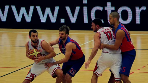 Steaua CSM – Dinamo 2-1 în sferturile de finală ale Ligii Naționale, baschet masculin