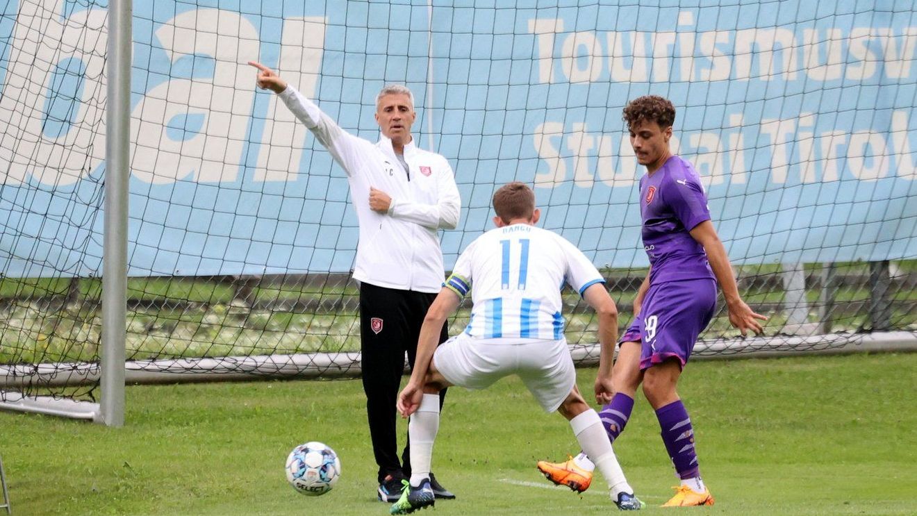 Hernan Crespo, după amicalul echipei sale, Lekhwiya Al Duhail, cu Universitatea Craiova