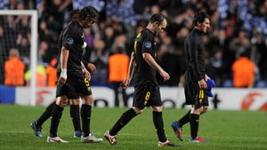 FOTO** Ziarul de casă al BarÃ§ei, la un pas de SABOTAJ! Imaginea de pe prima pagină ar fi produs stupoare! Xavi și Puyol, în prim plan