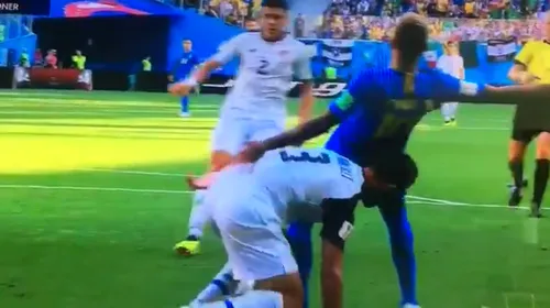 VIDEO | Niet penalty! Simularea lui Neymar nu a păcălit arbitrajul video. O nouă premieră la Campionatul Mondial