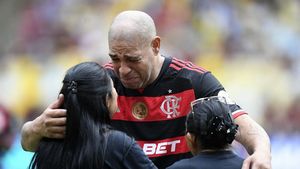 Adriano, în lacrimi la meciul său de retragere! Inteligența Artificială a reprodus vocea tatălui său, mort de 20 de ani, iar „Împăratul” a plâns ca un copil la auzul mesajului emoționant