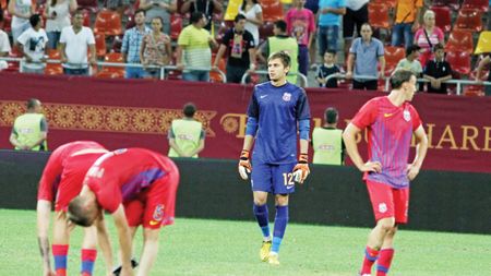 Ai, n-ai mingea, dai la poartă!** Tactica slovacilor a dat roade pe Național Arena