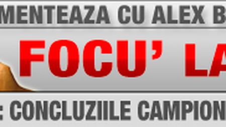 Concluziile campionatului