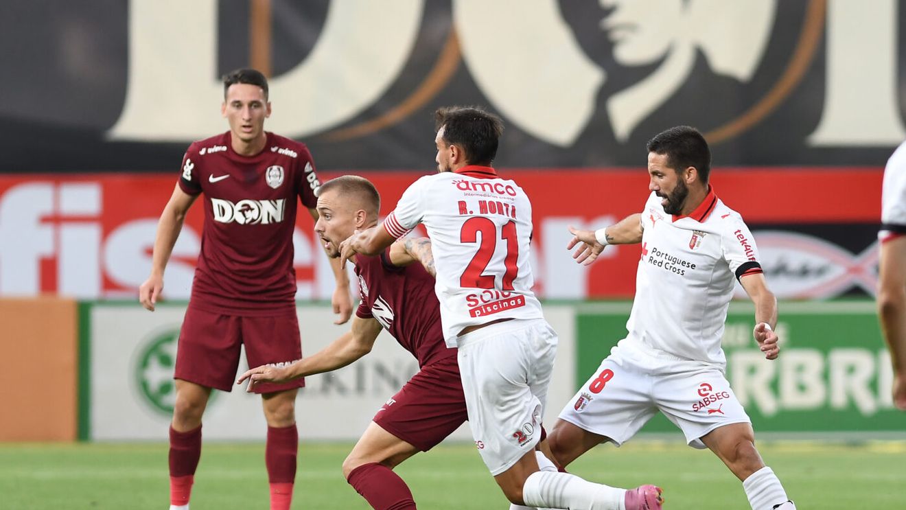 Gorby, coșmarul lui Dan Petrescu într-un meci în care gazdele au arătat altceva față de returul cu Lugano! CFR Cluj - Braga 1-2. Cronică de Daniel Nazare