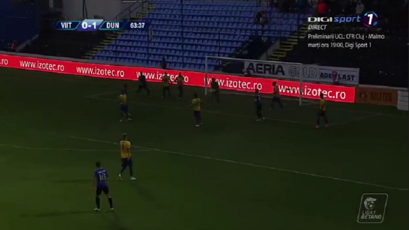 Viitorul - Dunărea Călărași 0-1. Încă o surpriză în noul sezon! Honciu a dat lovitura, Hagi junior a ratat un penalty, iar Băluță a fost eliminat