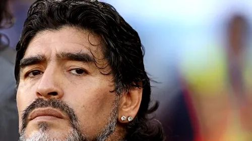 Maradona revine!** Vezi ce echipă va antrena El Pibe D’Oro