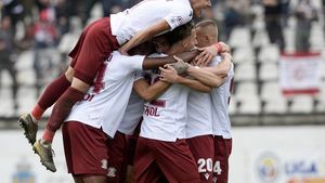 Rapid a bătut UTA cu fostele ei ”arme”! Giuleştenii se apropie la un punct de liderul Ligii 2