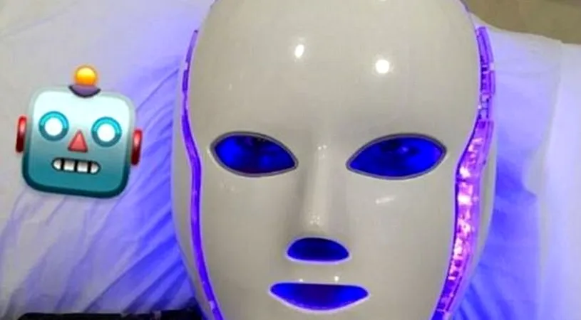 Un star al lui Manchester United poartă mască de robot