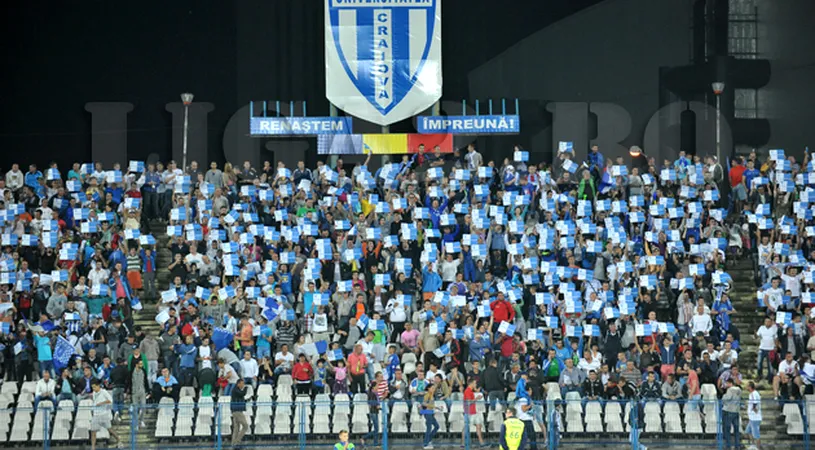 Craiova are două echipe** și două puncte