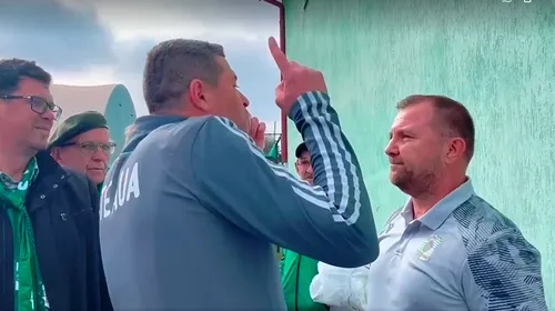 VIDEO | Scandal ca la ușa cortului după meciul dintre CSC Dumbrăvița și Steaua. Din ce cauza le-a sărit ”muștarul” antrenorilor Daniel Oprița și Cosmin Stan