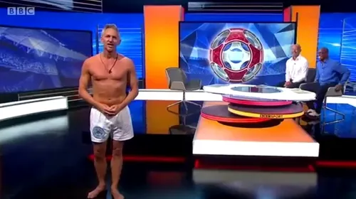 Ce înseamnă să te ia gura pe dinainte: o legendă a fotbalului a promis că va apărea în chiloți la TV dacă Leicester ia titlul! Urmarea? VIDEO nerecomandat minorilor