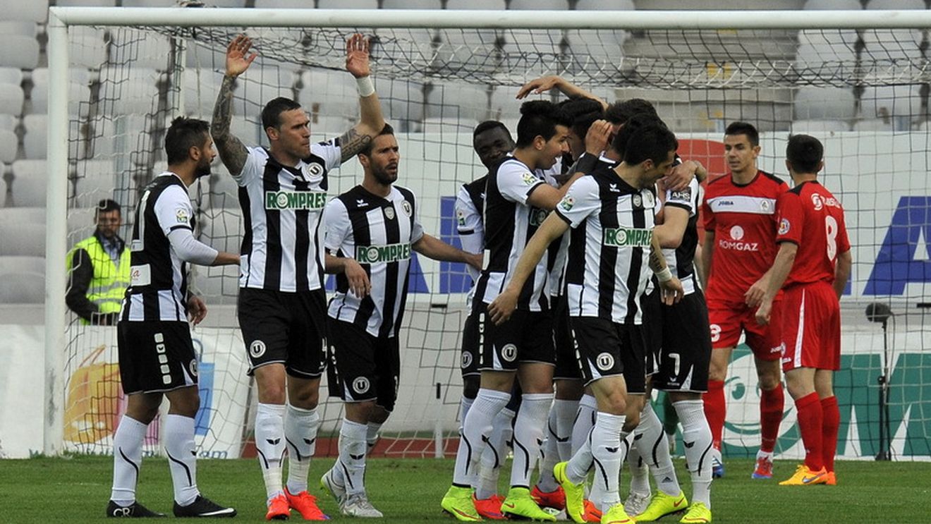 La o mână de victorie. Hențul lui Bambara a interzis victoria Universității cu Gaz Metan, după un meci controlat de clujeni. "U" Cluj - Gaz Metan Mediaș 1-1