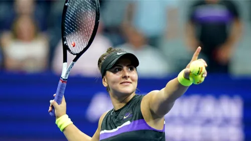 Bianca Andreescu a completat tabloul semifinalelor feminine la US Open 2019!