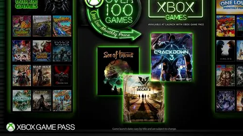 Exclusivitățile Microsoft vor fi incluse în abonamentul Game Pass
