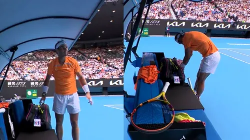 Bătăi de cap pentru Rafael Nadal în turul I la Australian Open! Cine l-a sabotat pe campionul en-titre: „Mi-a luat racheta!