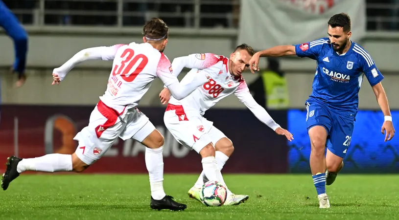 Dinamo, dezavantajată în partida cu ”FC U” Craiova din Cupa României? Vasile Buhăescu, de părere că golul său trebuia validat: ”Așa s-a văzut din teren”